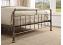 4ft6 Double Retro bed frame. Antique Bronze metal frame. Industrial style 4